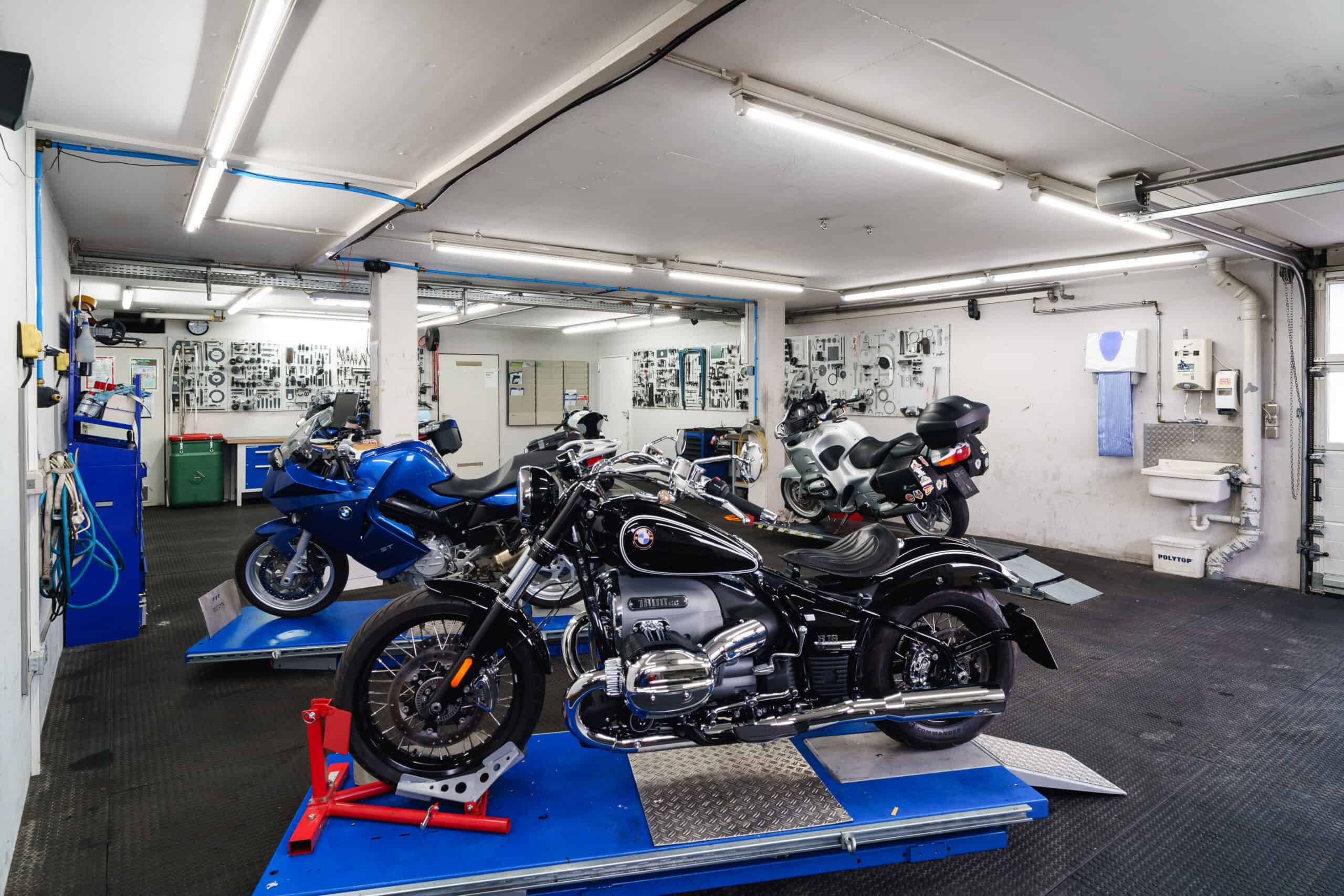 Motorrad Werkstatt-Werkstattleistungen
